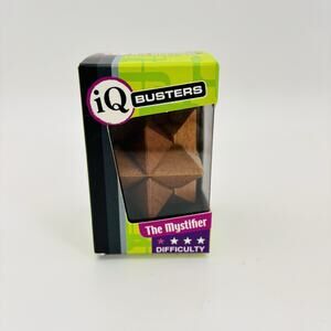 IQ Busters - The Mystifier - Wooden 3D Puzzle. New. Sealed.